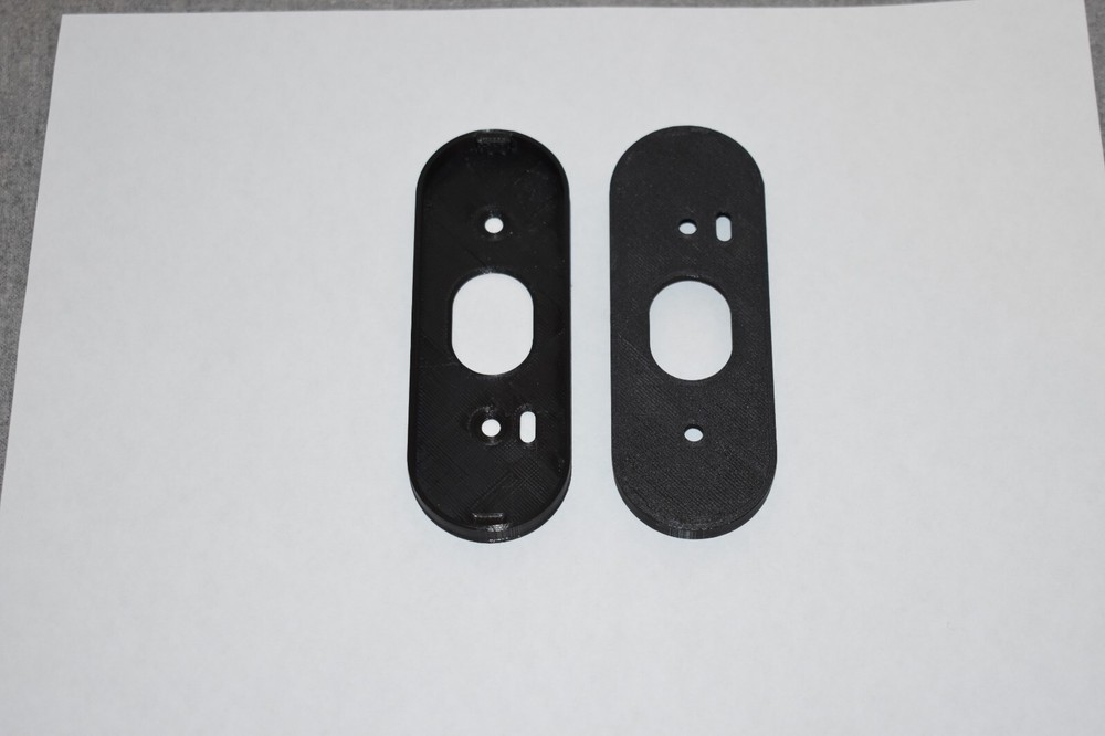 WIRED Google Nest Hello Doorbell Holder Bracket Clip Mounting Flat Wall A0077