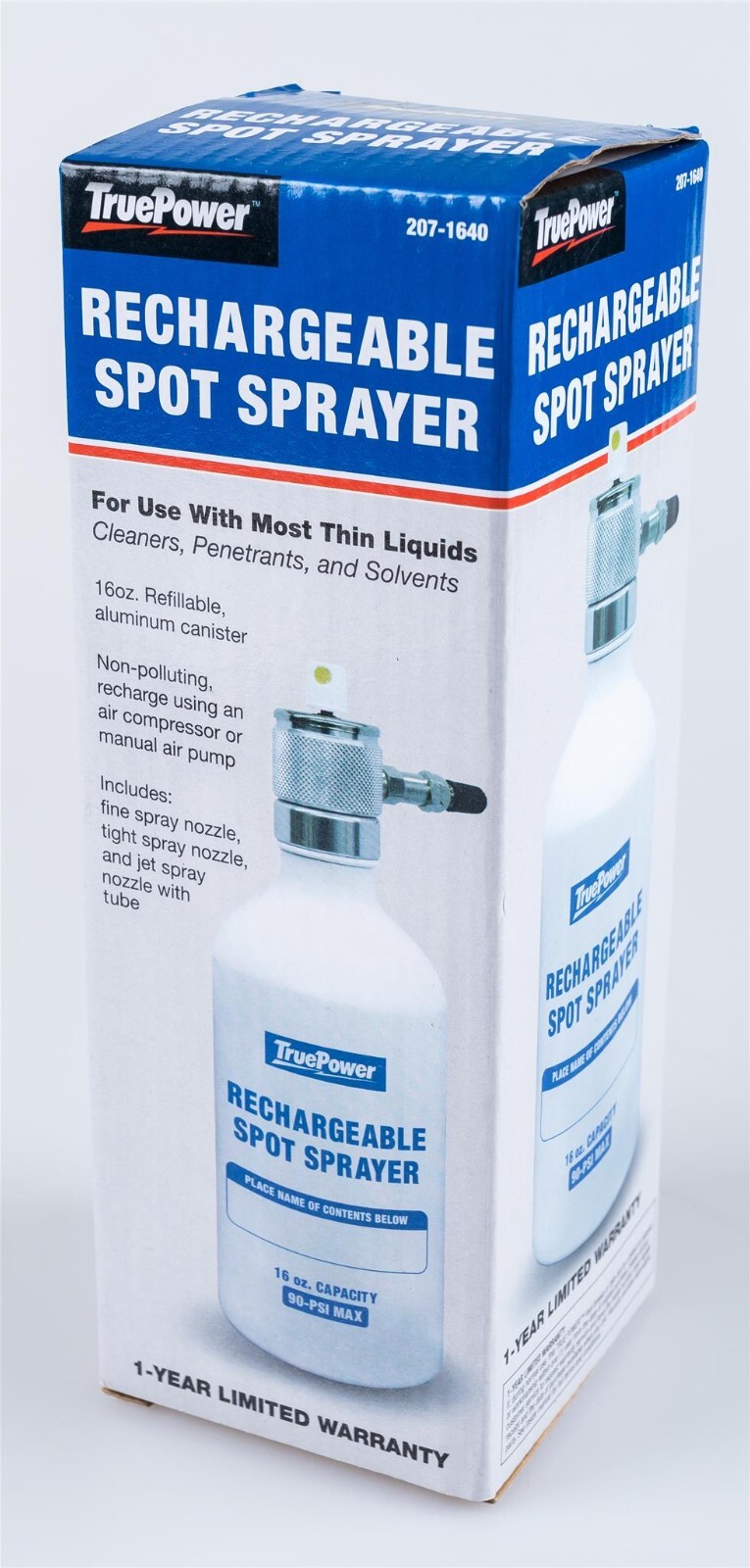 Refillable Spray Can