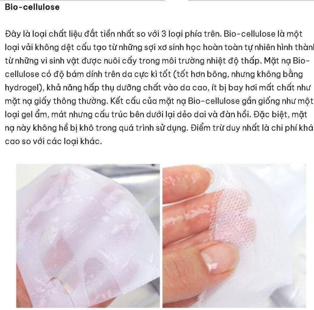 EXODERM Bio Cellulose Face Mask - 5 Sheets
