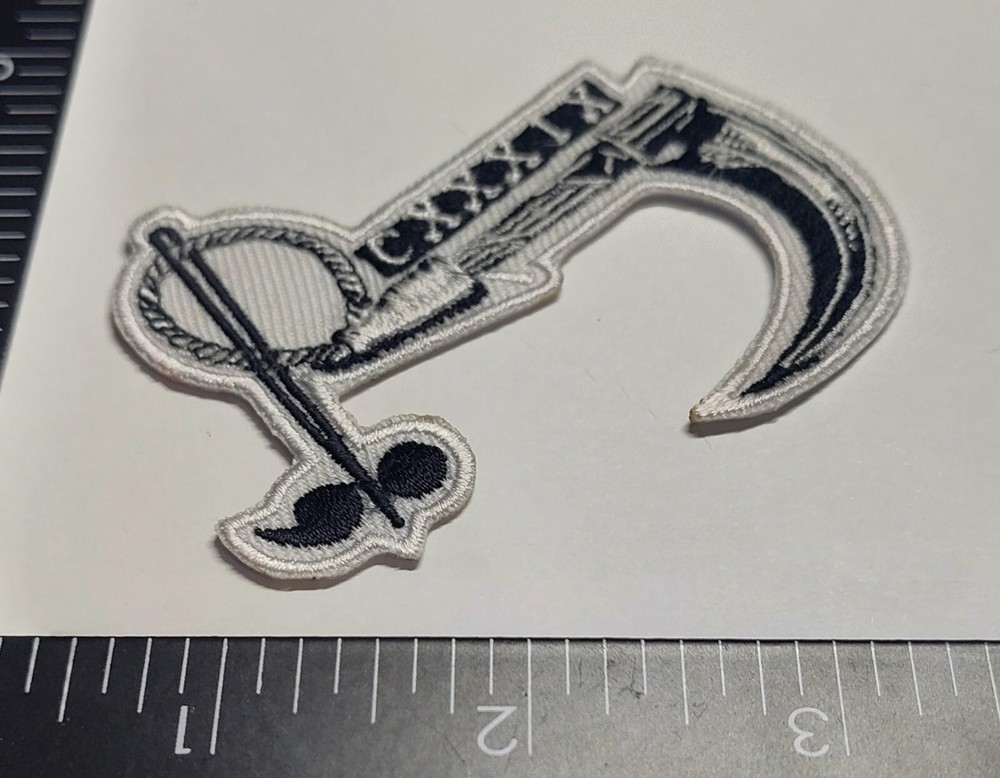 Scythe Niefe Patch Iron On Sew High Quality Embroidery Patch
