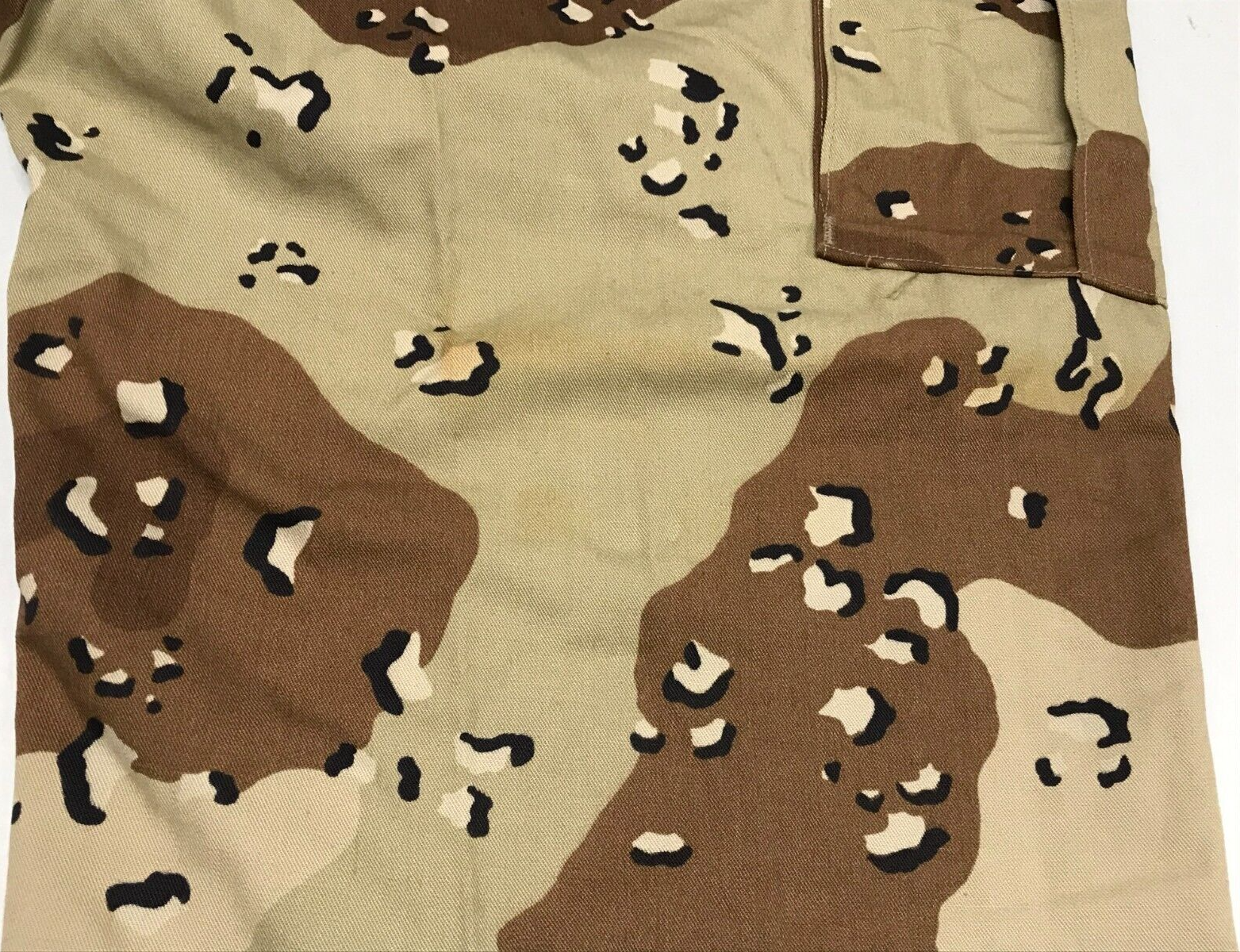 Wrangler 1991 6 Color Desert BDU Trousers USGI NYCO X Large Short NOS w/ Stains