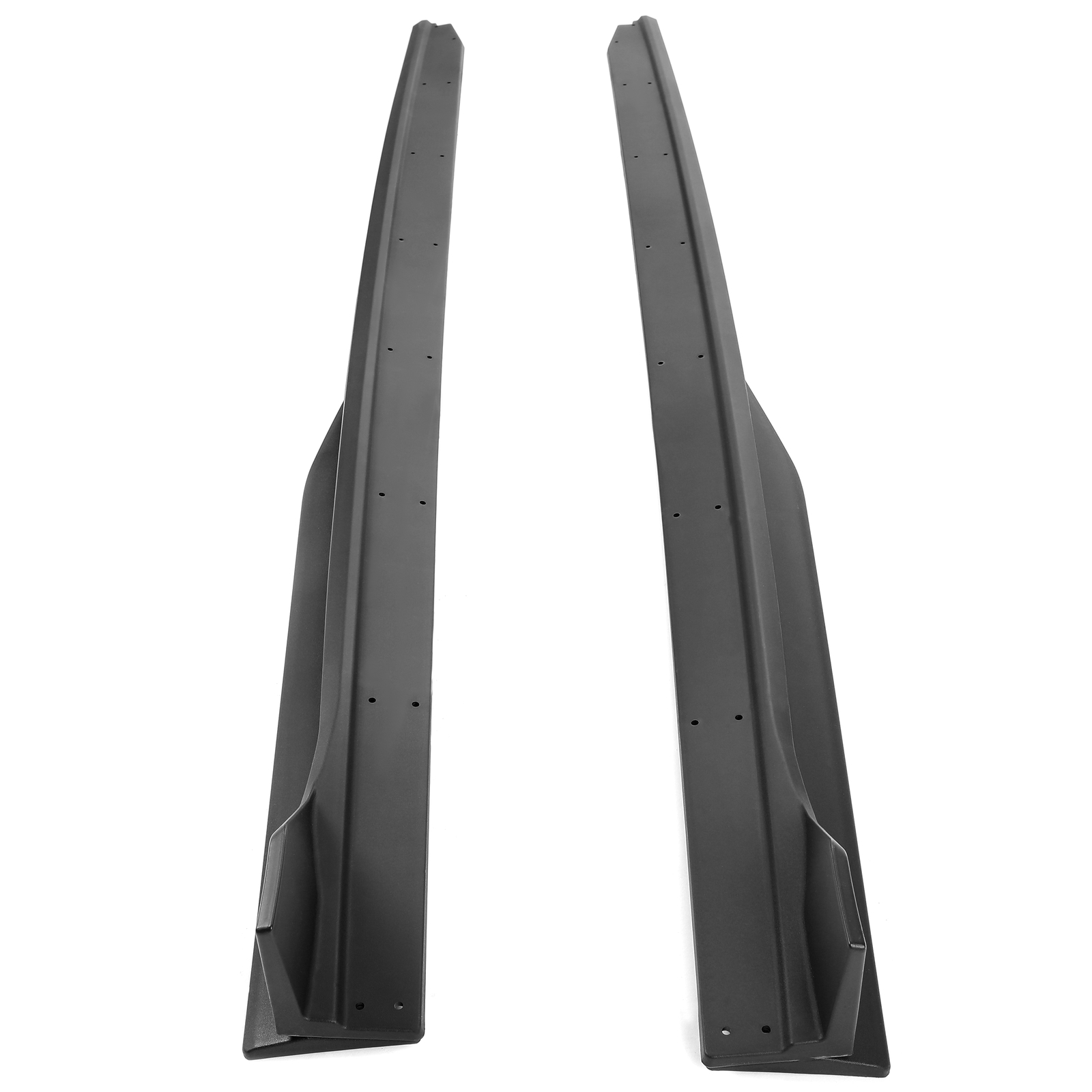 NEW Side Skirt Extension Splitter W/ Winglet GT500 Style For 15-22 Ford Mustang