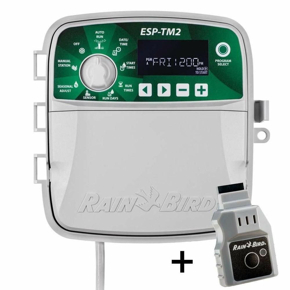 Rain Bird ESP-TM2-4 Zone Controller & Lnk Wifi Module Apple Android Alexa App