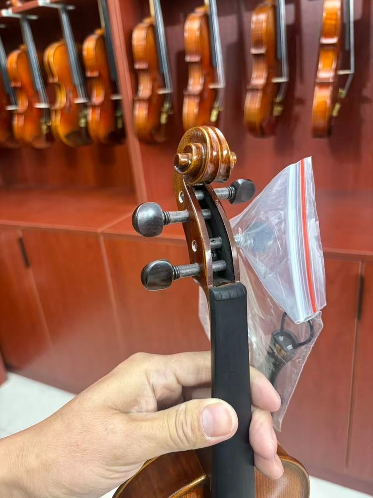 Stradivirus 4/4 Handmade Violin with Free Case