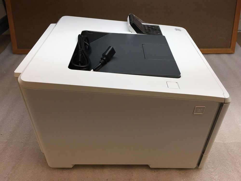 HP Color LaserJet Managed E45028dn Duplex Printer ONLY 3 pages TESTED