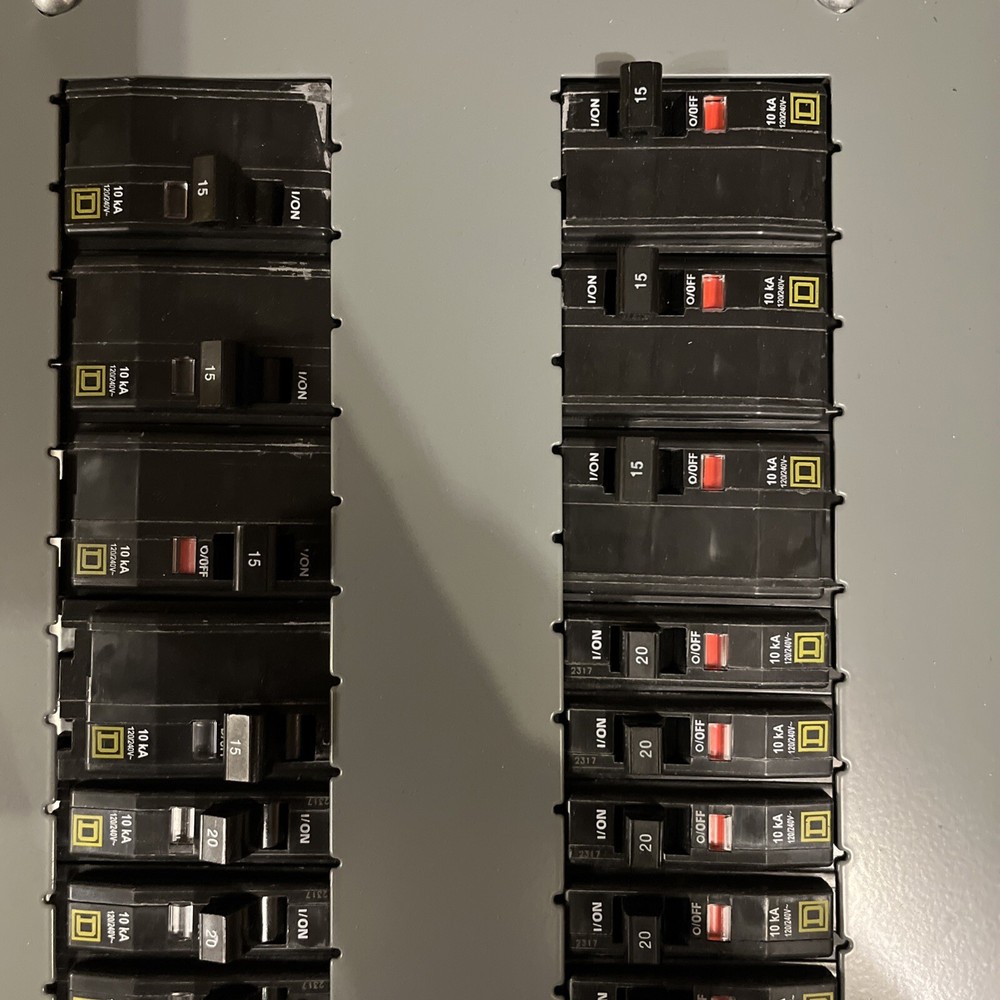 Square D MH32 Panel Only. As Pictured.