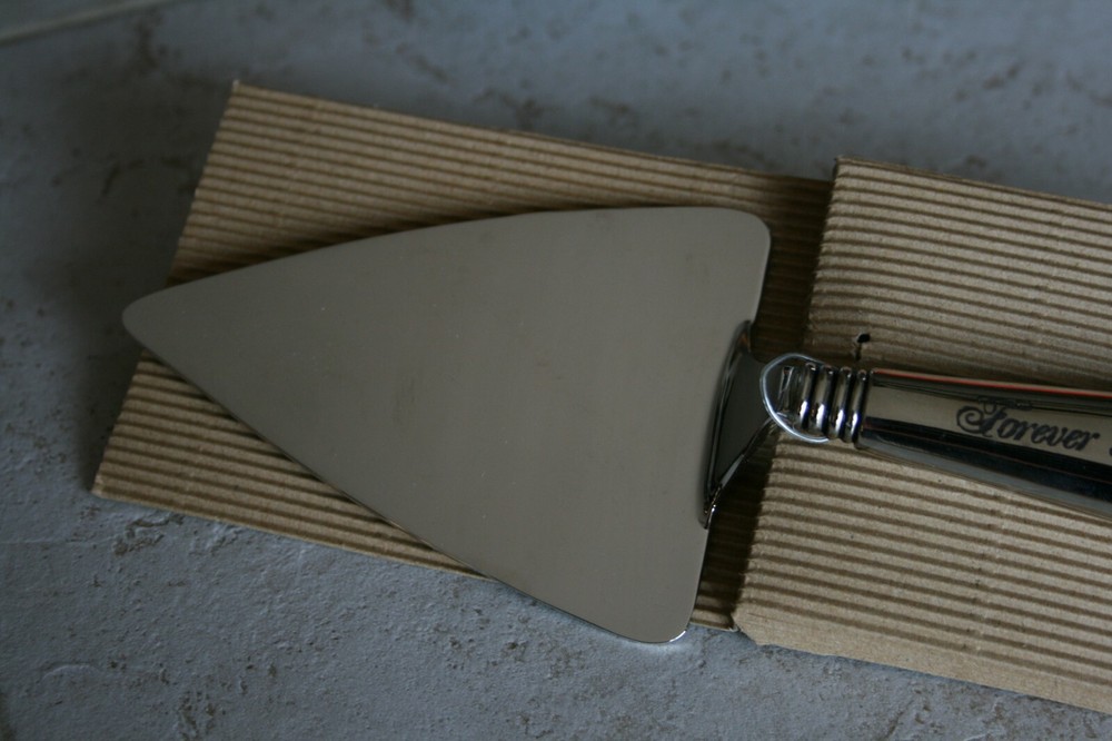 Wedding Cake Server "Forever Starts Today"