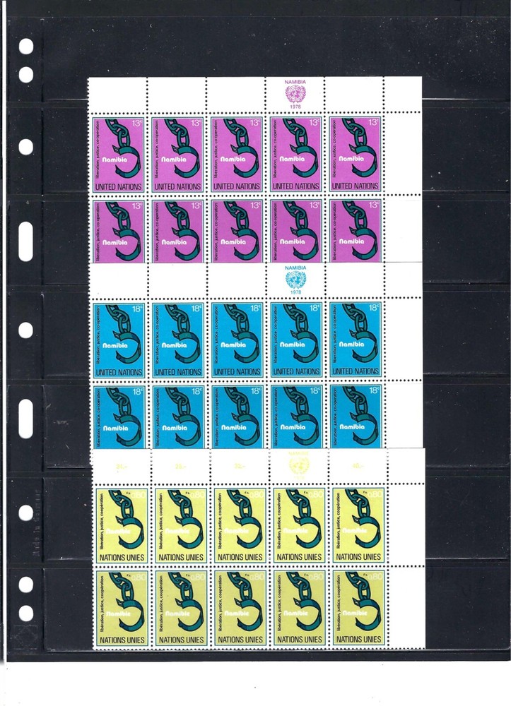 1978 Namibia MIB's/10 - Both Offices - MNH (1996)