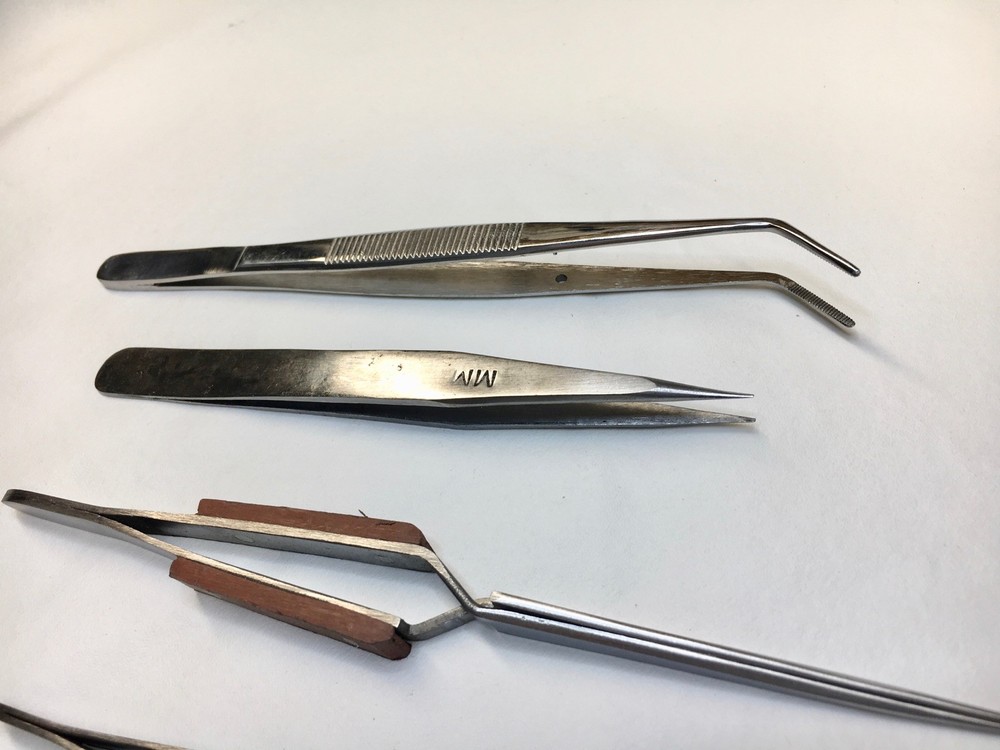 Soldering Tweezer 4 Piece Set