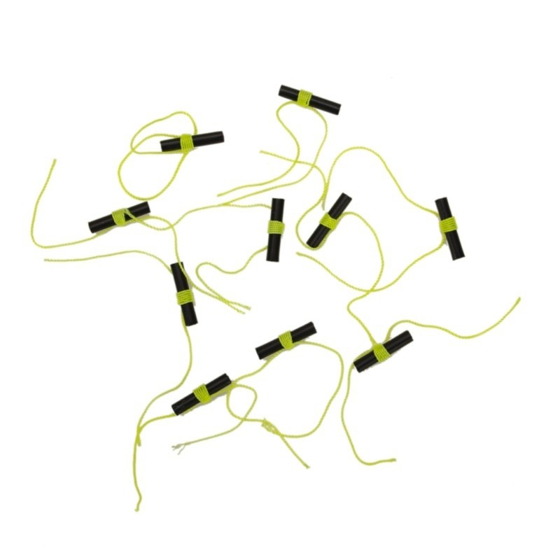 Fishing Accessory 100Pcs Float Stops High Quality ABS Nylon Construction