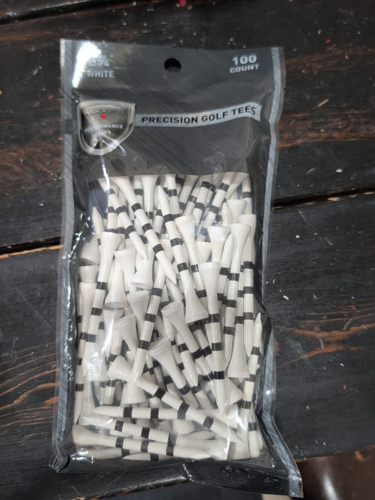 MaxFli Performance Series Precision Golf Tees 100 Count  2 3/4"  MX458