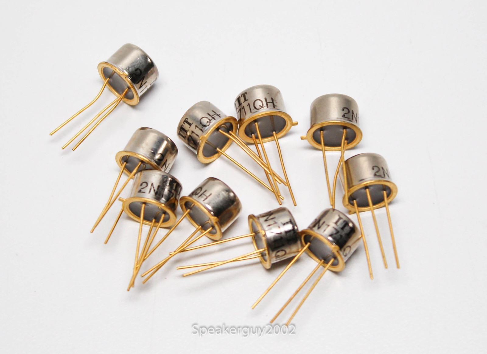 10 Pack - ITT 2N1711 / NPN Transistor