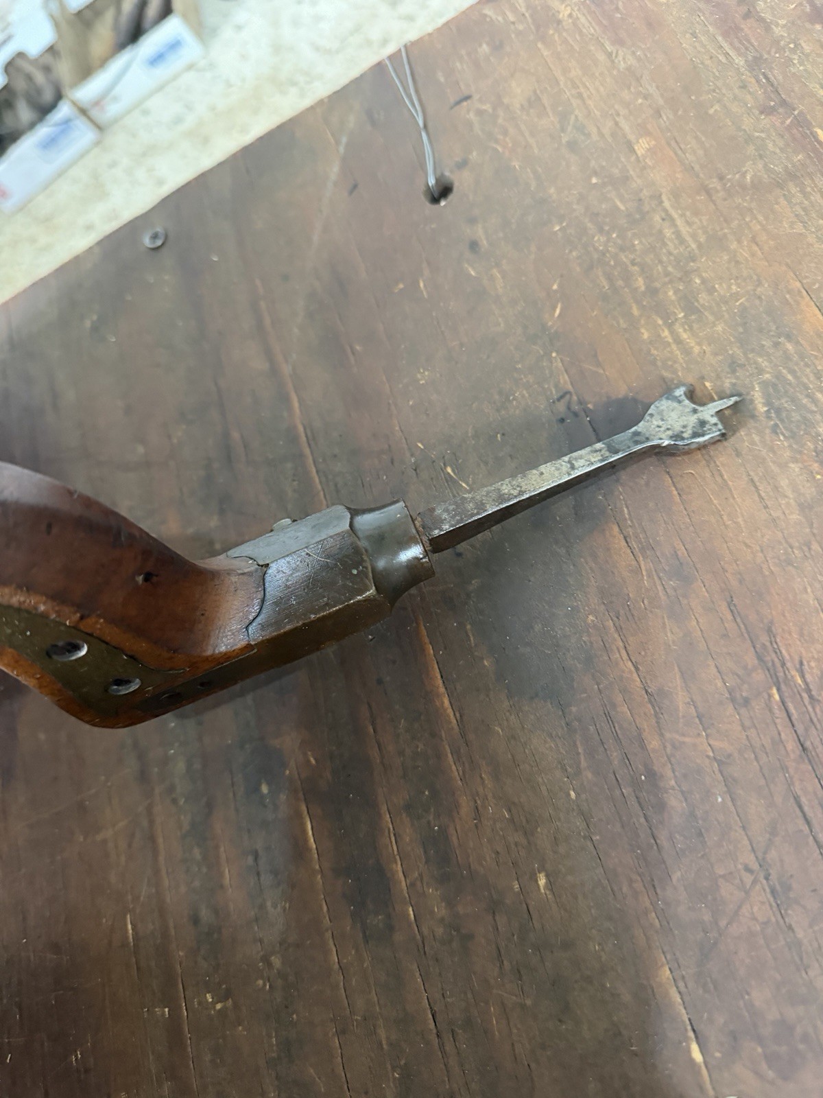 Brass Reinforced Bit Stock Brace