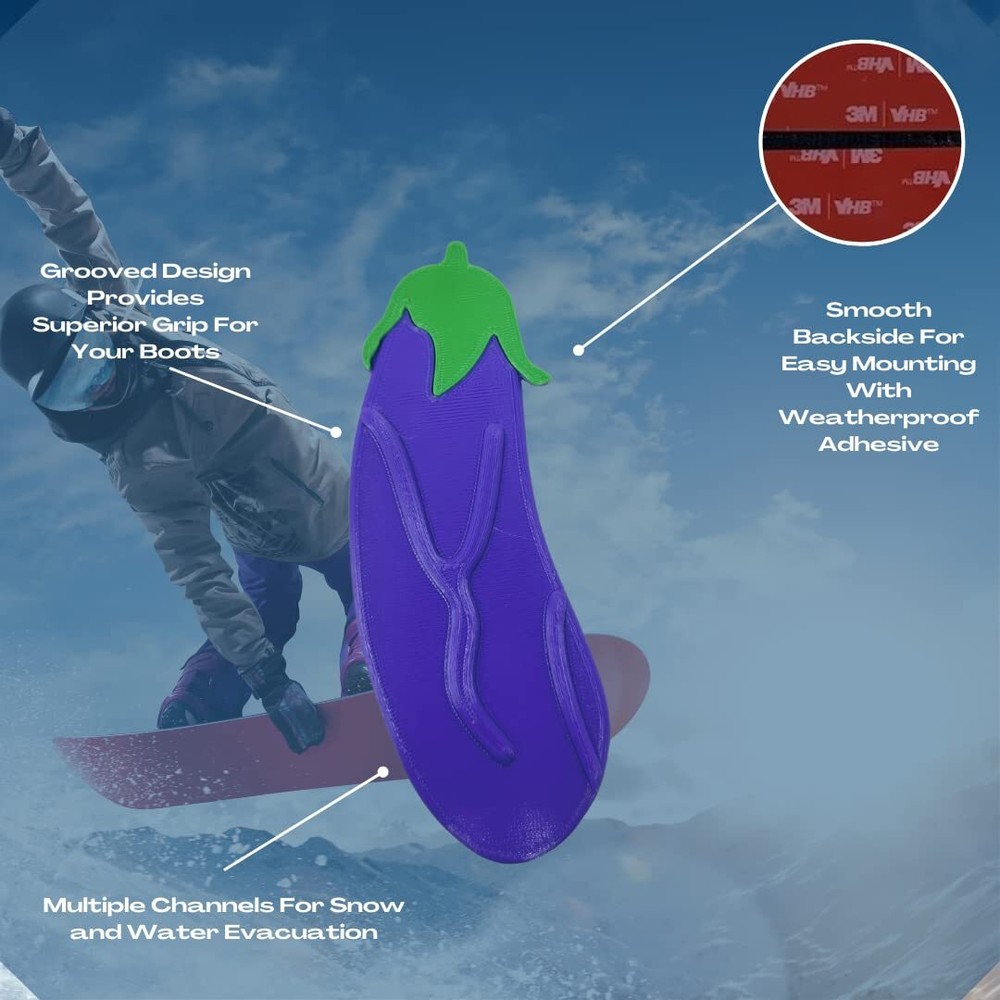 Snowboard Stomp Pad - Low Profile Spike Pattern - Specialized Stomp Pad