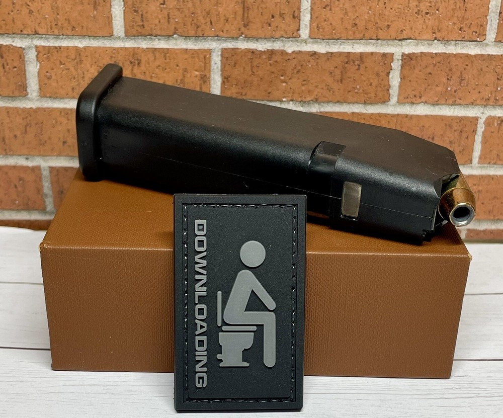 PVC Tactical Morale Patch - Downloading Patch - Funny Meme Gun Patch