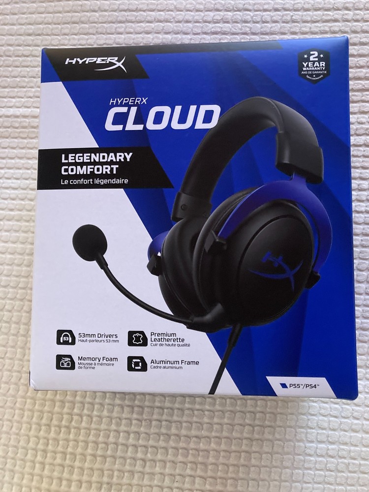 HyperX Cloud Gaming Headset (Black-Blue)