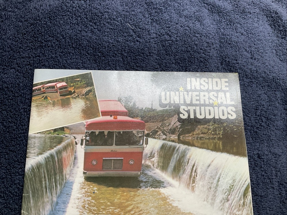 1973 Inside Universal Studios Souvenir Guide Book