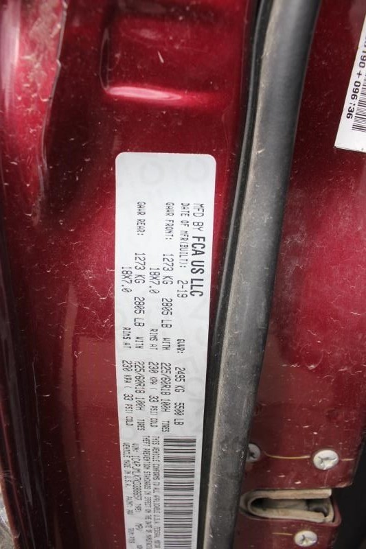 CHEROKEE 2019 Speedometer 537108
