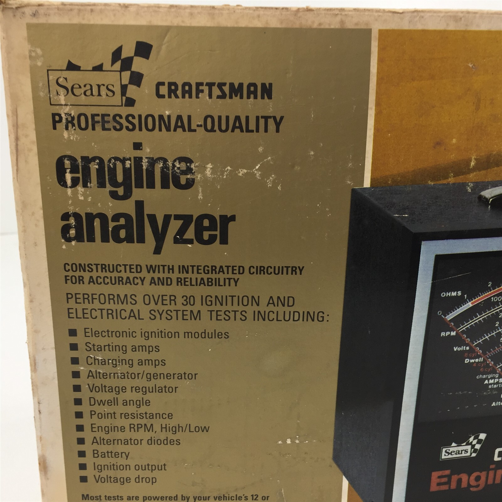 Sears Craftsman Professional Engine Analyzer 2821040