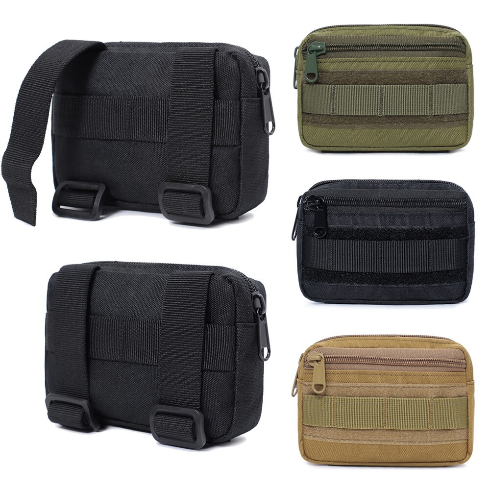 Tactical Molle Pouch EDC Utility Pouch Tools Bag Multi-Purpose Small Waist Pack