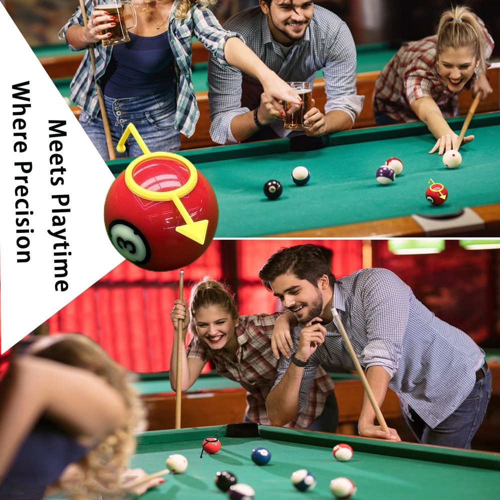 4Pack Billiards Aiming Trainer Billiards Accessories, Training aids