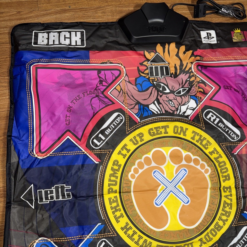 Mastiff Pump it Up Exceed Dance Mat Controller Controller For Playstation 2