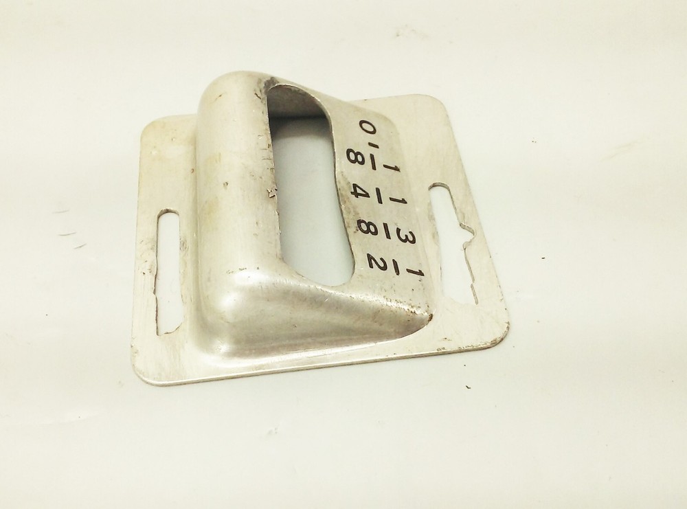 Vtg Craftsman 103 6" wood jointer cut depth pointer scale part