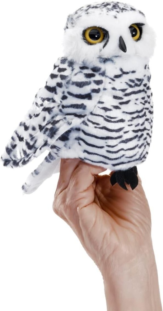 Small Snowy Owl Hand Puppet