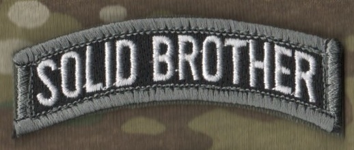 KANDAHAR WHACKER JSOC MARINES FORCE RECON OPERATOR hook/loop TAB: Solid Brothers