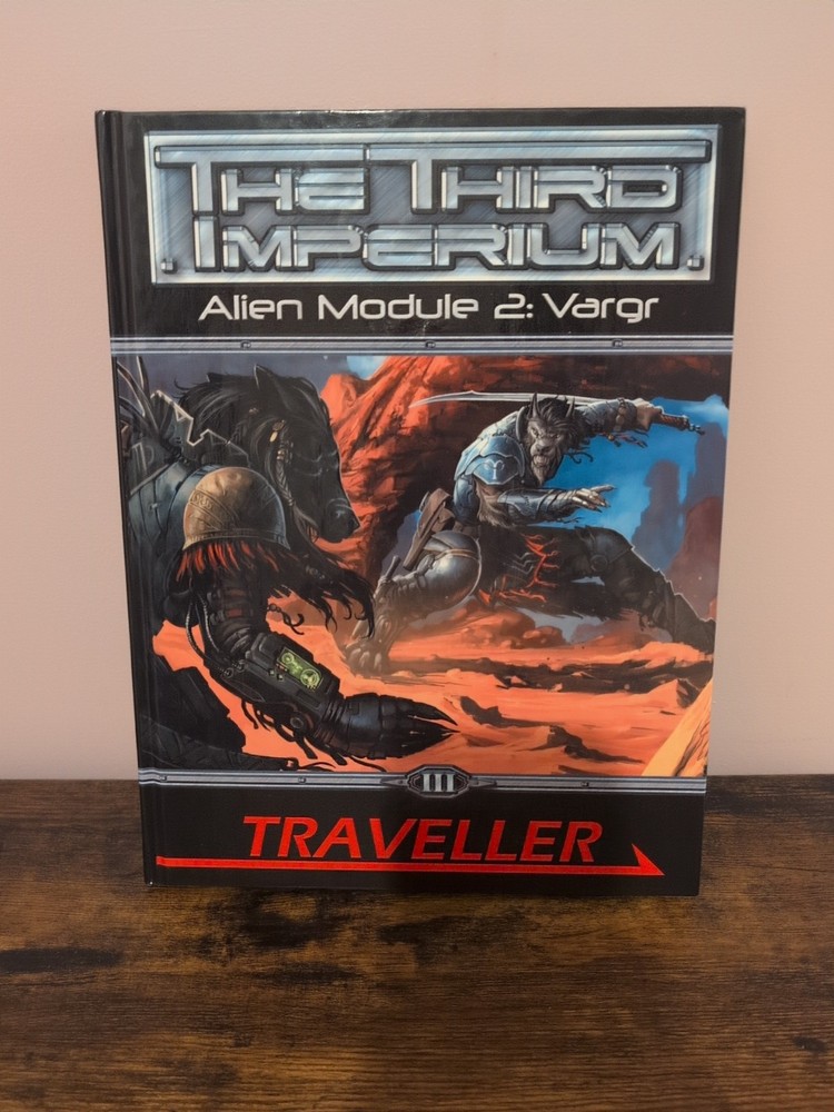 Traveller RPG Supplement The Third Imperium Alien Module 2: Vargr