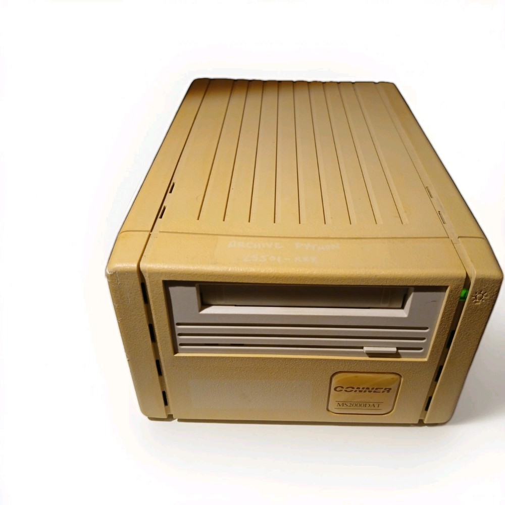Conner External Tape Drive MS2000DAT 2 GB DAT Conner Peripherals, Inc