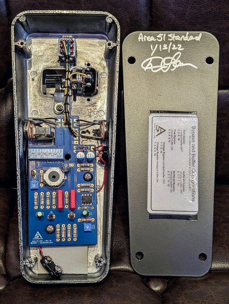 [Final price] Area51 VINTAGE WAH with Buffer