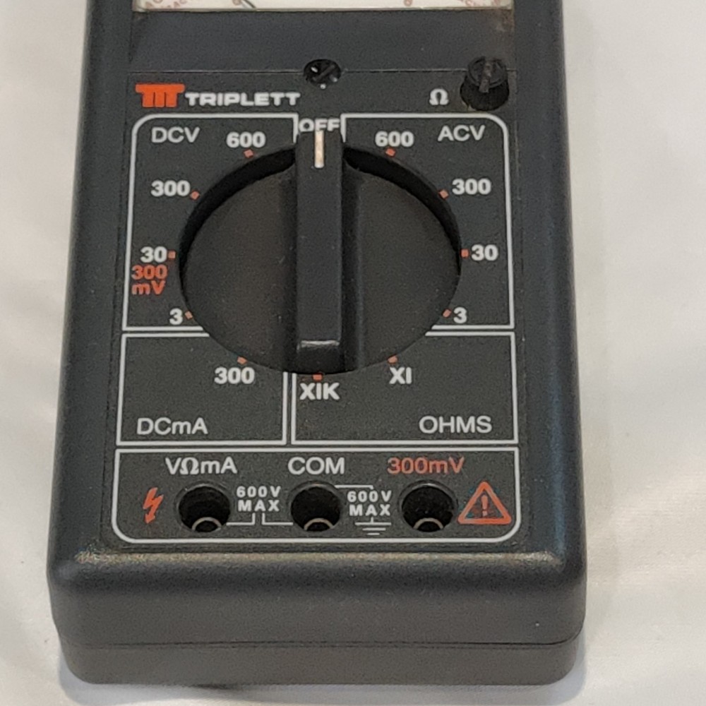 Triplett Model 50 Volt Ohm Milliammeter ***Not Working***