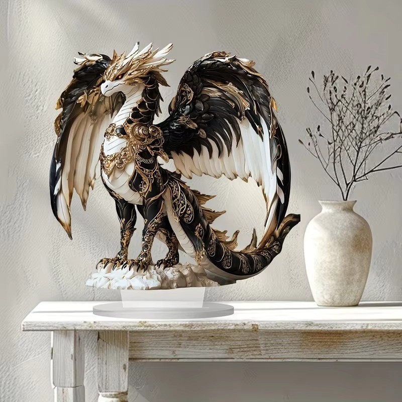 Black Dragon Unique Decor