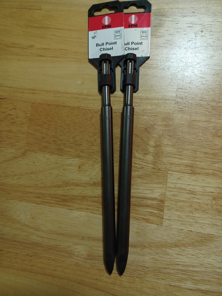2 ITM 3100BP Sds-Plus  10" Bull Point Chisel