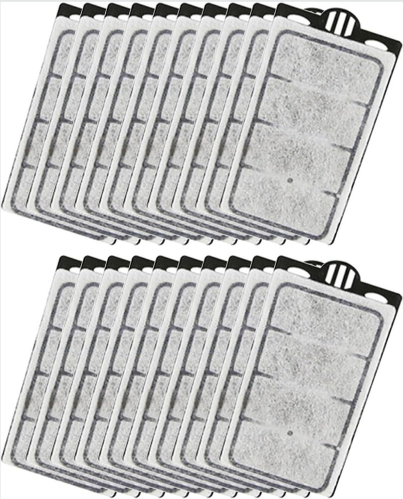 20 Pack Auqarium Filter Replacement Plates, Turtle Tank Filter Sponges