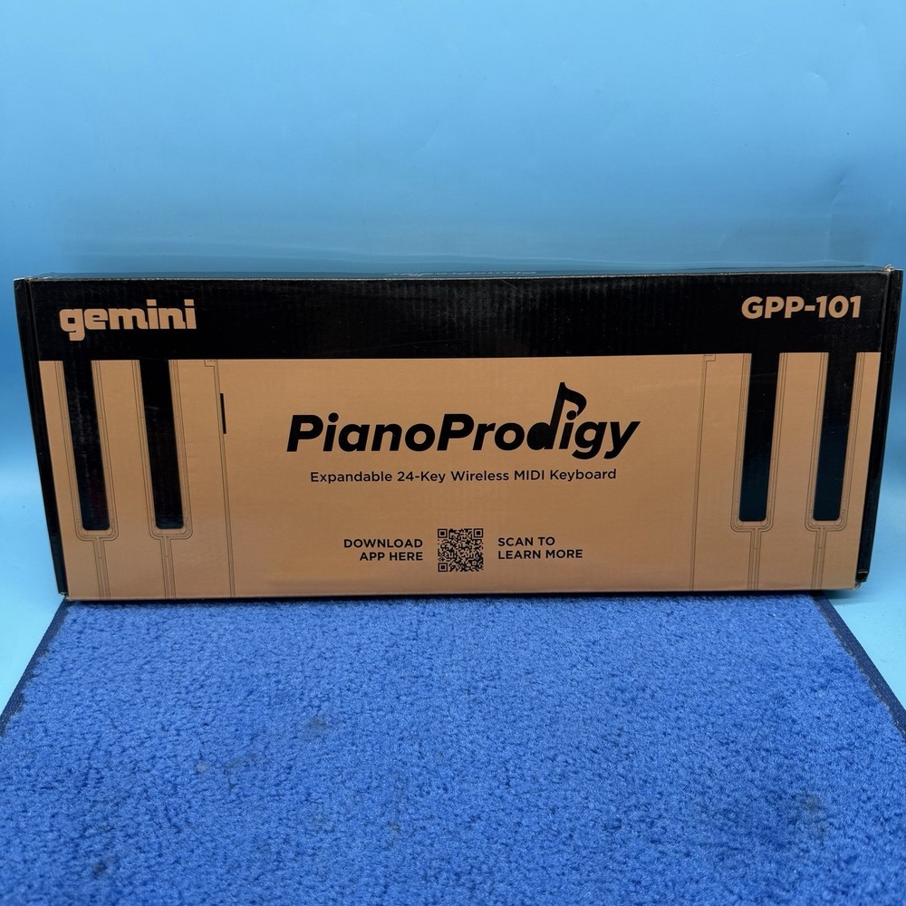 Gemini Piano Prodigy Wireless Midi Keyboard GPP-101
