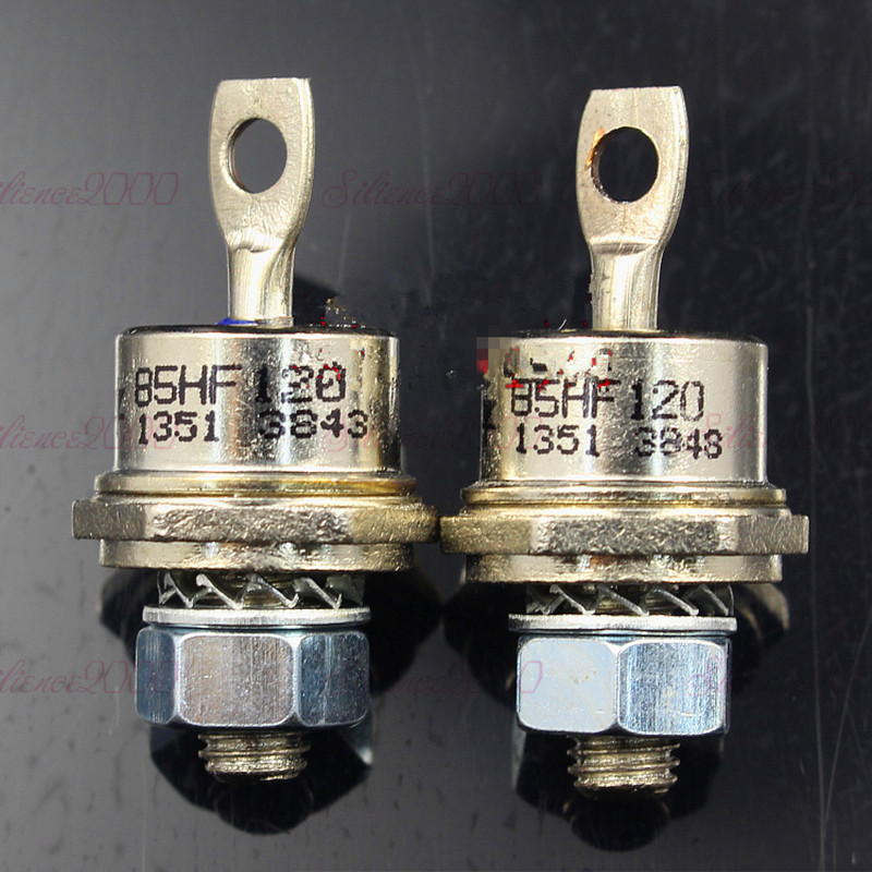 1Pc 100/85/50A 1200V Positive Cathode/Negative Anode Stud Mount Diode Rectifier