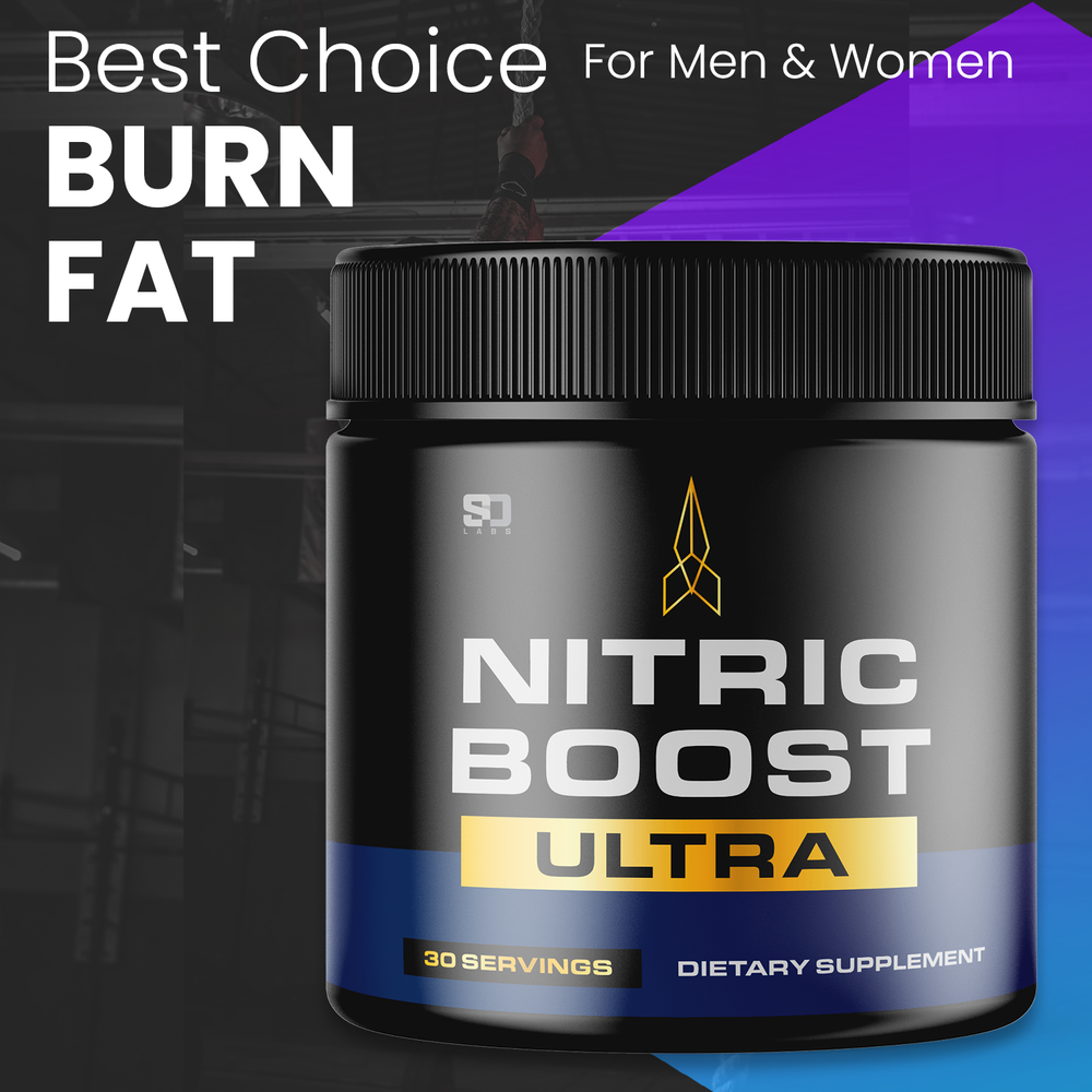 Nitric Boost Ultra Powder - Boost Energy and Support Active Lifestyles (2 Pack)