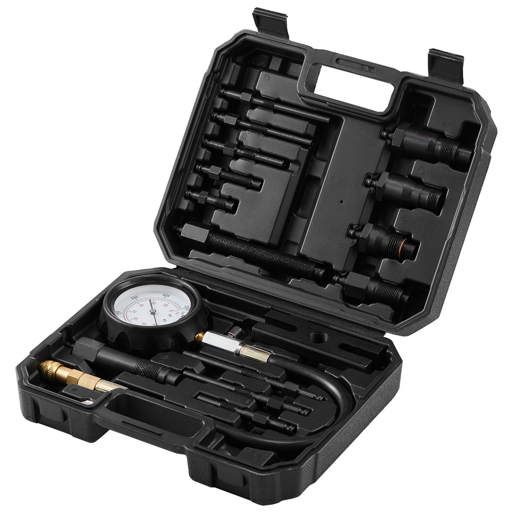 VEVOR Diesel Engine Cylinder Compression Tester Pressure Test Tool Kit 18 PCS