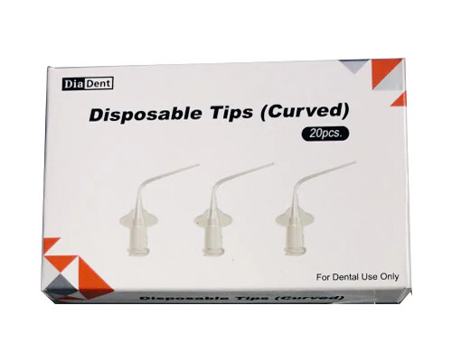 Endodontic Disposable Syringe Tips By DiaDent (20 PER Pack)