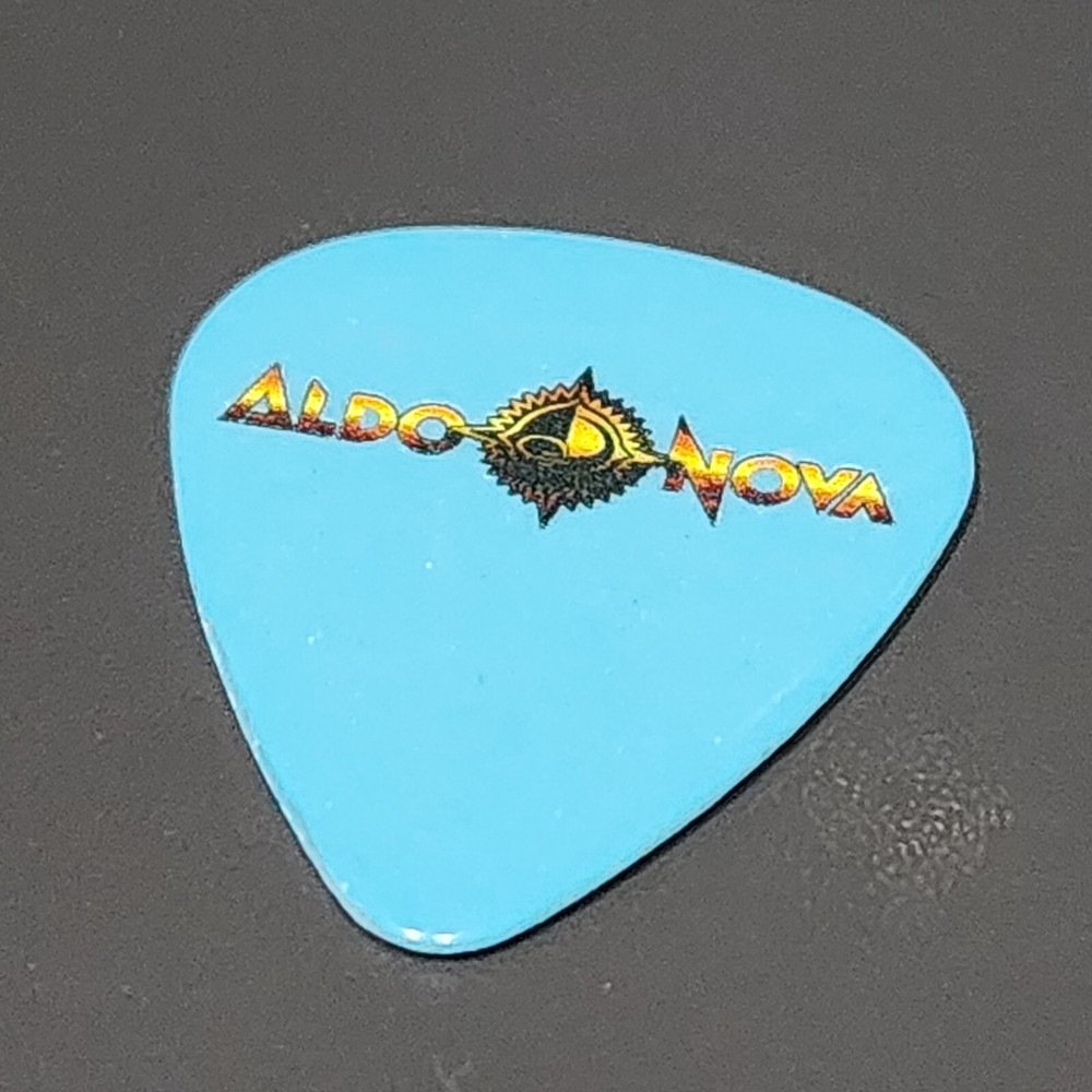 ORIGINAL TOUR GUITAR PICK ALDO NOVA - BLUE