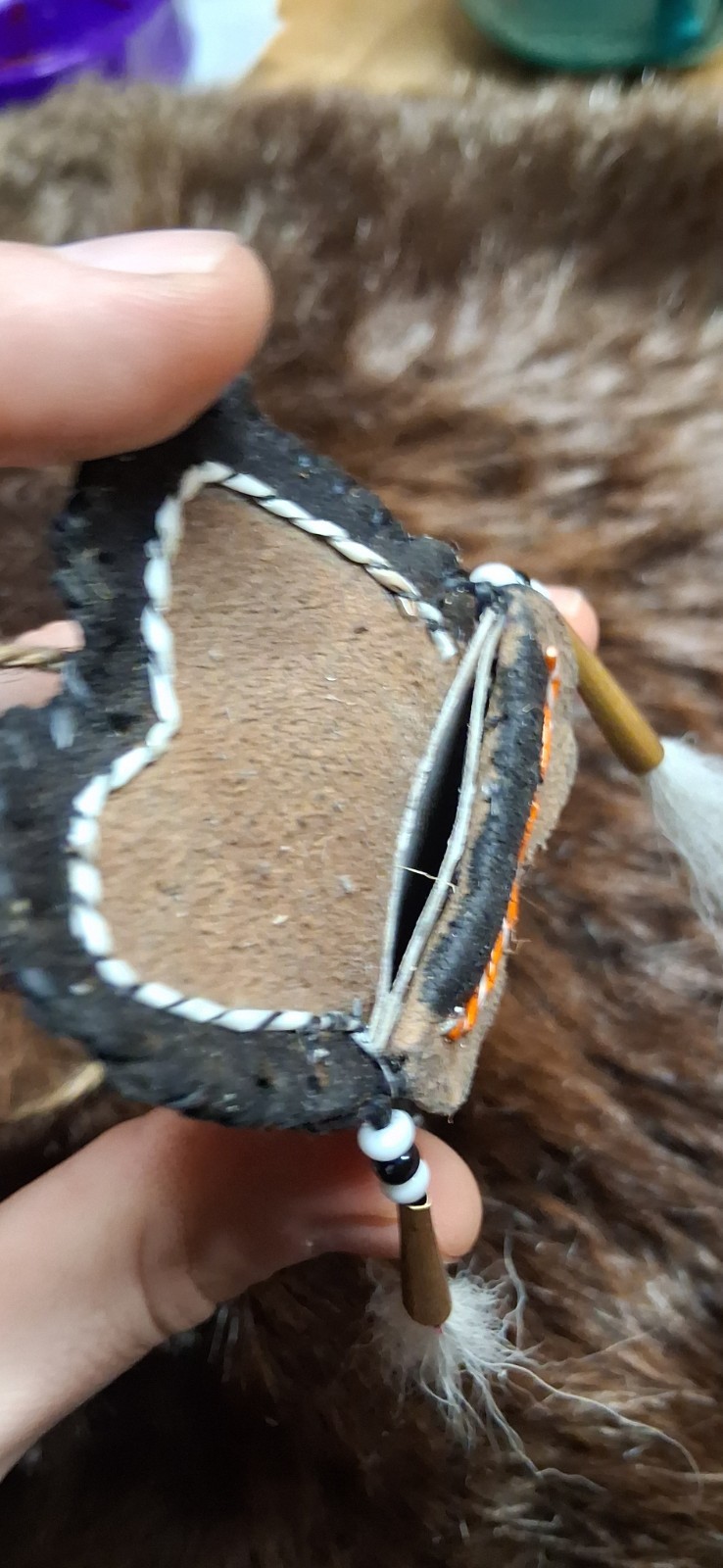 Native American Neck Knife Sheath