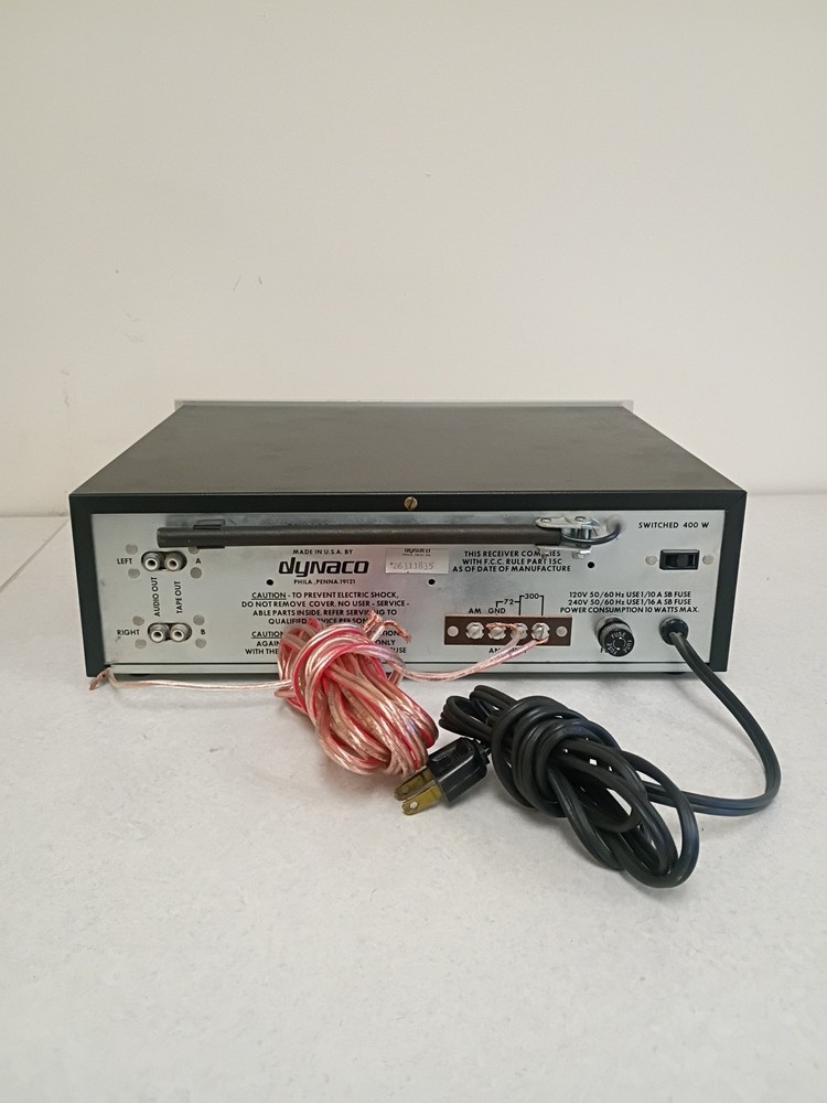 Dynaco AF-6 AM FM Tuner Tested Working Read
