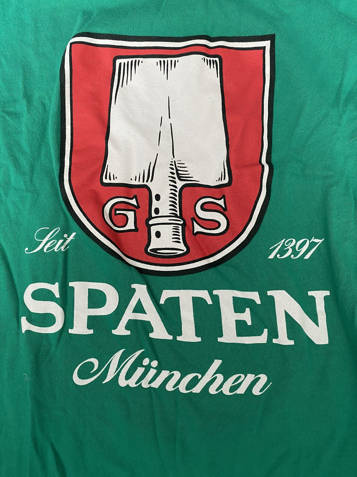 SPATEN BIER t-shirt size S 100% cotton german brewery munich