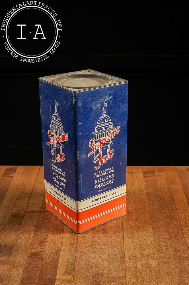 Supreme Talc 5-lb Litho Tin