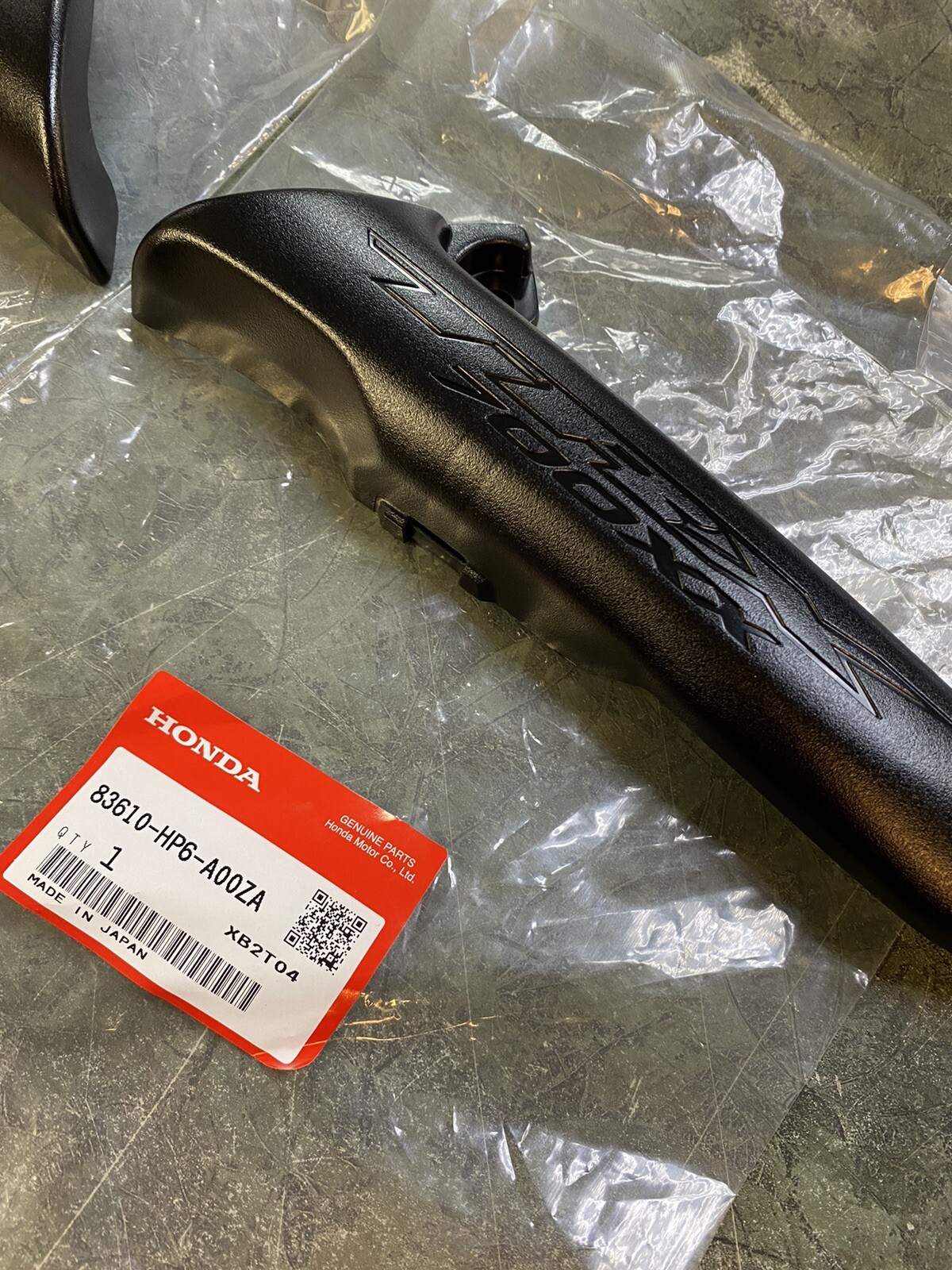 2008-2009 Honda TRX700XX TRX700 Left & Right Upper Frame Pipe Cover Guards OEM