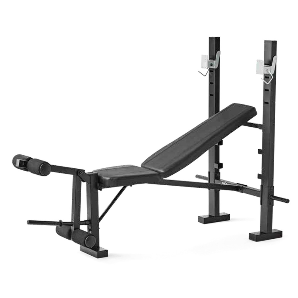 Standard Bench & Rack Combo with Leg Press