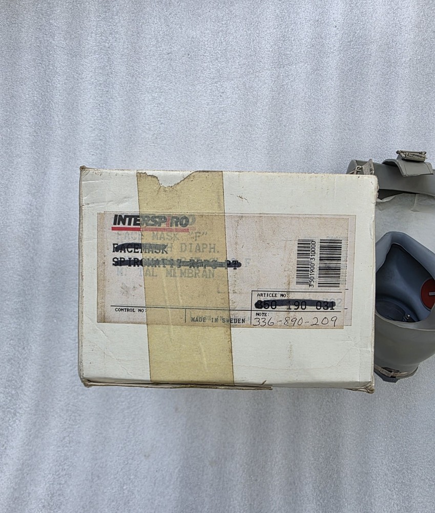 Interspiro Spiromatic Mask With Head Harness