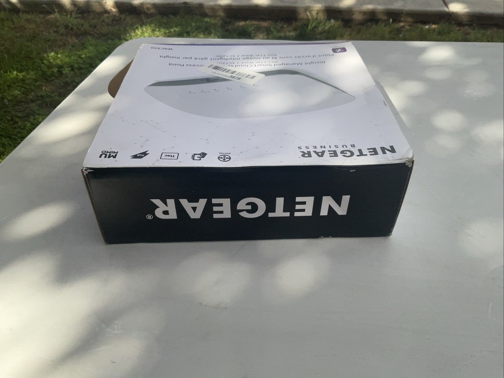 NETGEAR Insight Managed Smart Cloud Wirelesss Access Point WAC510 802.11ac